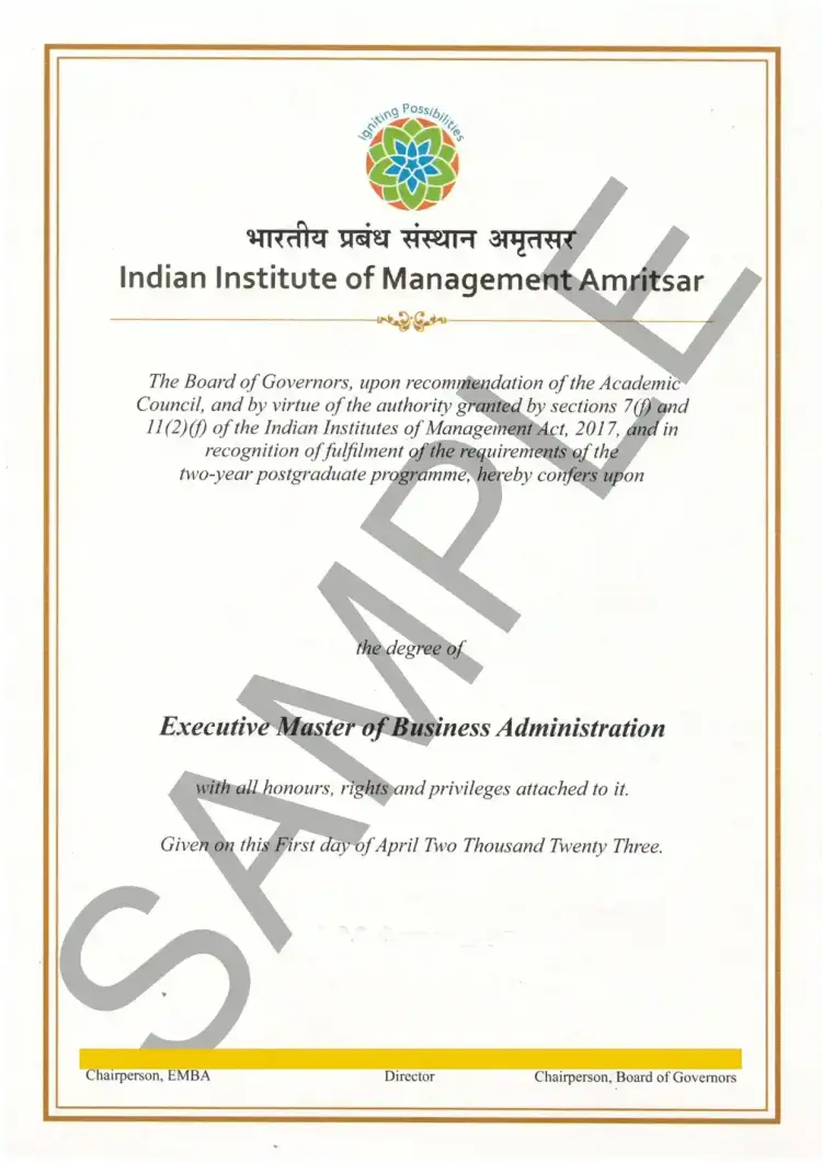 Certificate Thumbnail